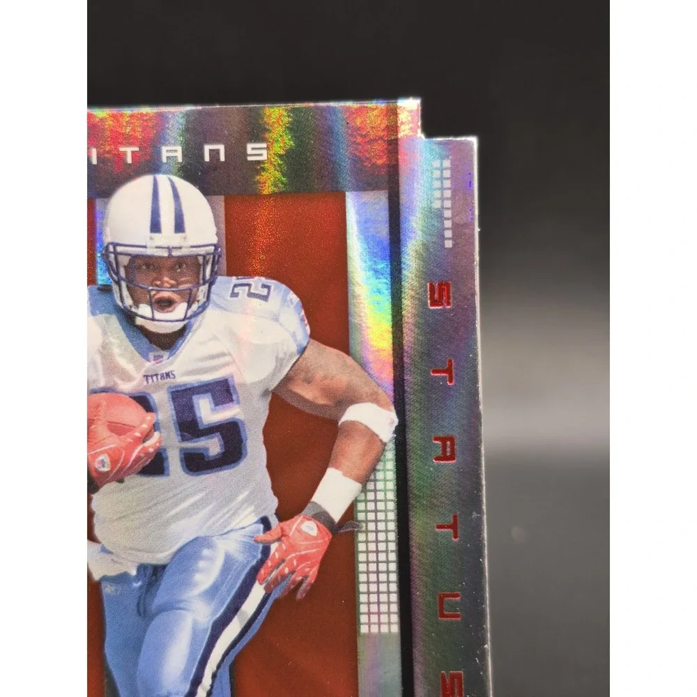 2008 Donruss Elite LenDale White #96;Status Die-Cut Red /25 Tennessee Titans SP
